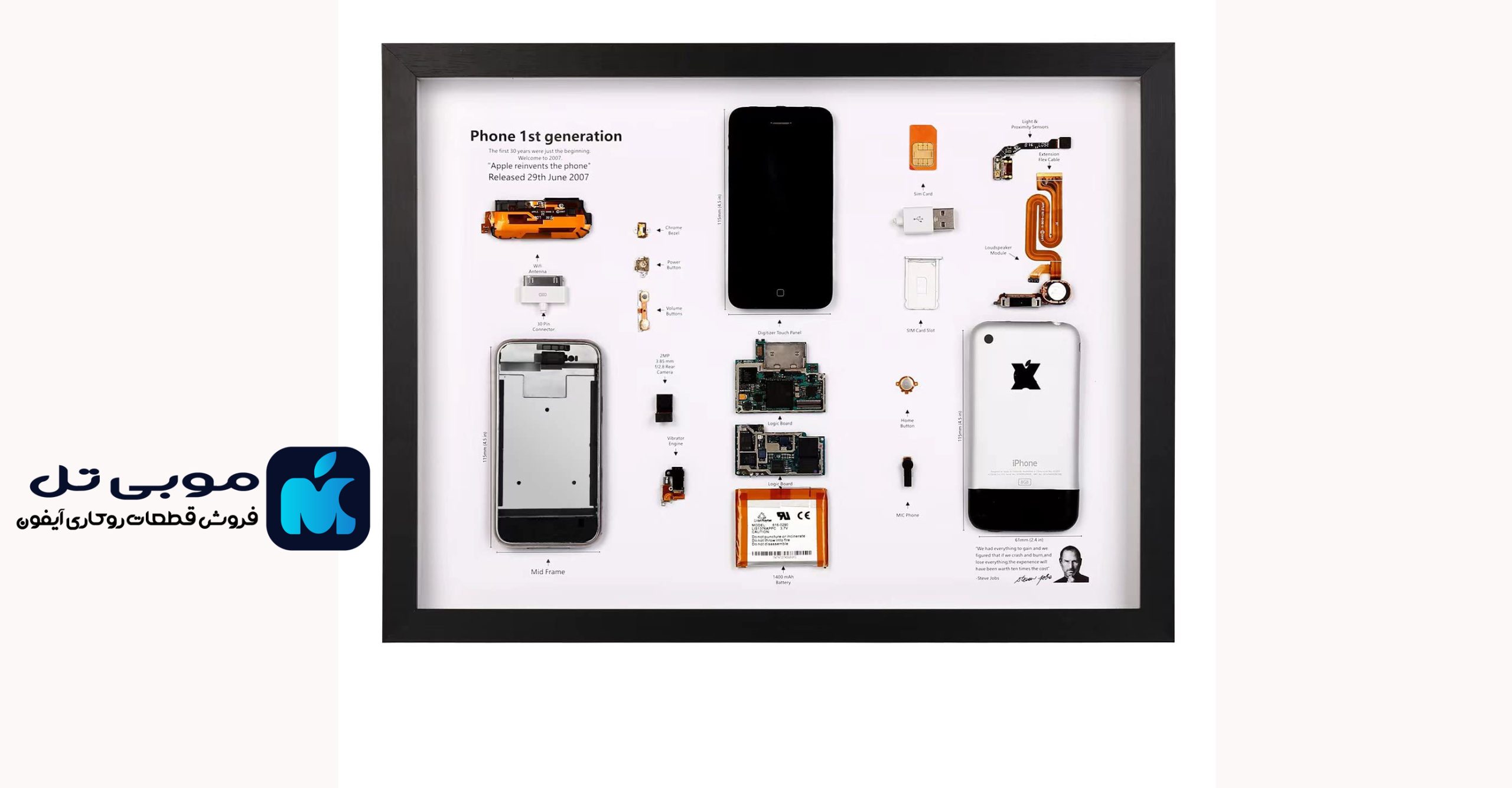 Identification of original iPhone parts